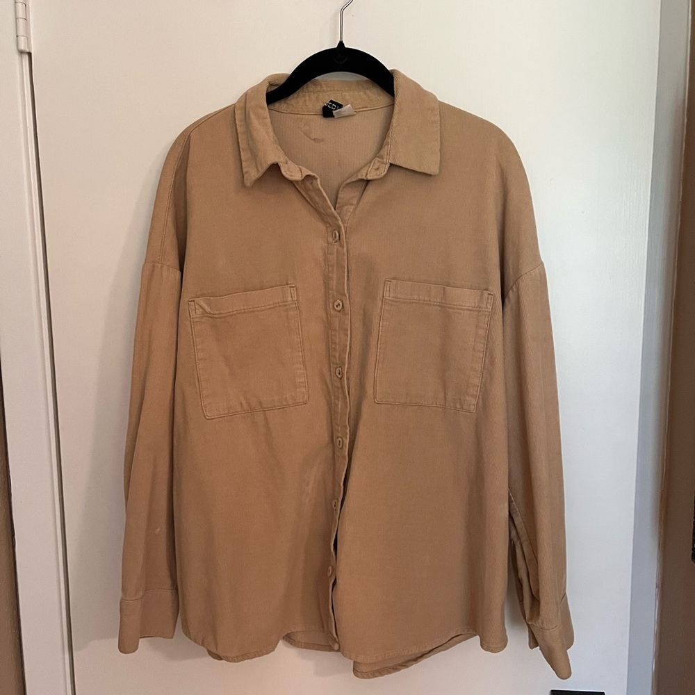 H&M Corduroy Button Up